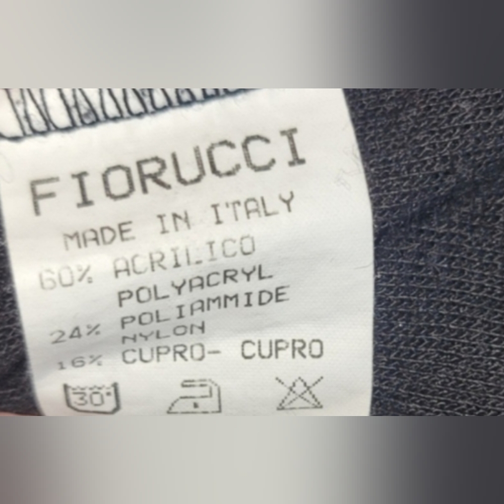 Fiorucci Black Sparkly Dress With Hood Vintage Size S - Picture 10 of 10